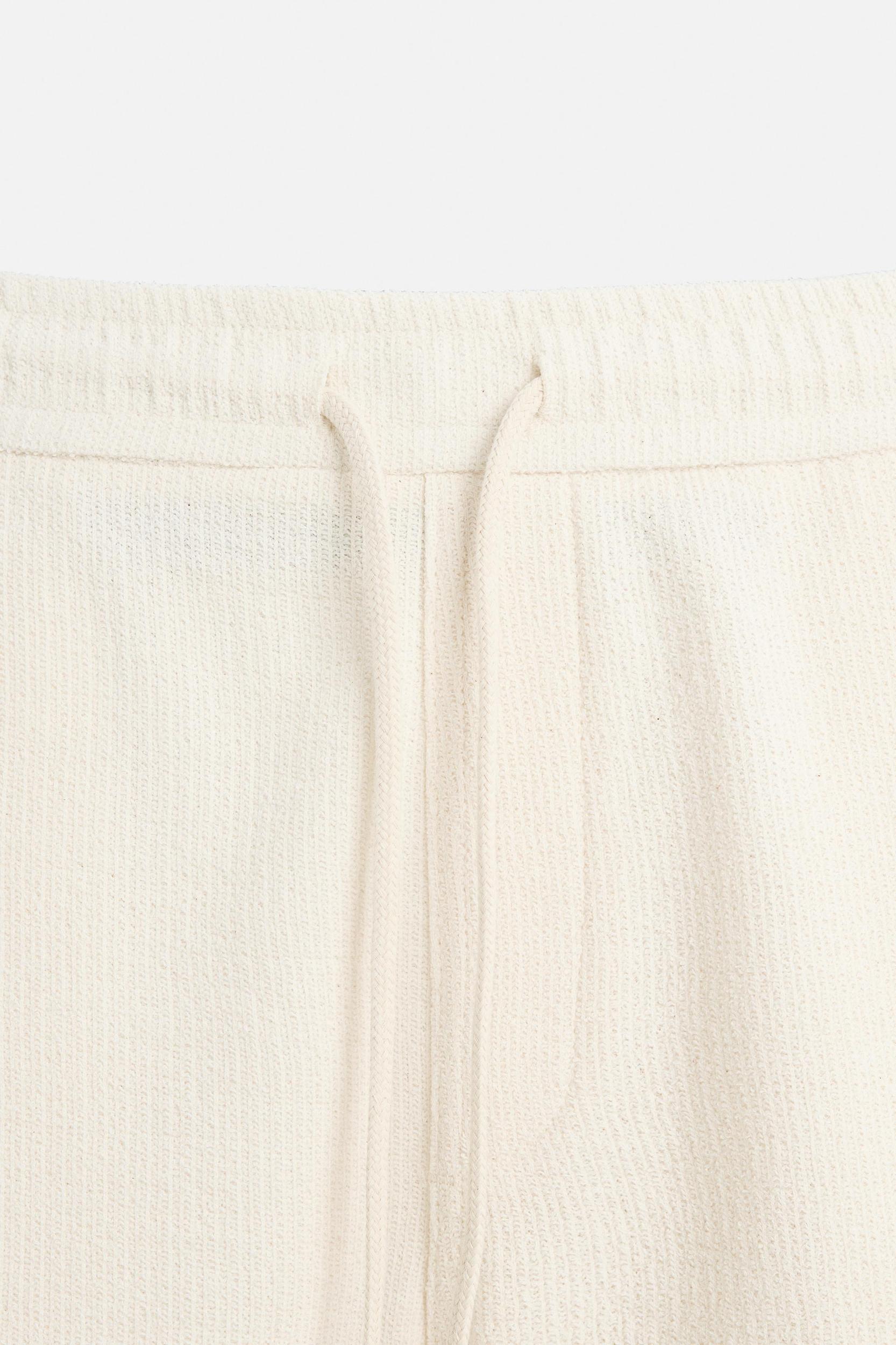 TEXTURED JOGGER SHORTS Product Image