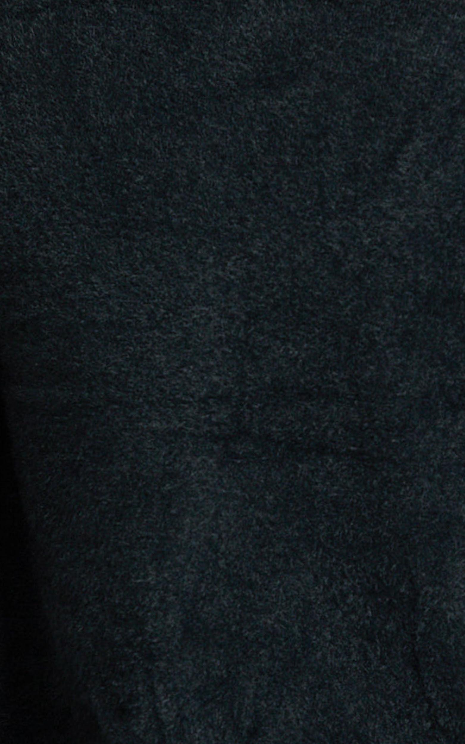 Rosie Cardigan - Knitted Cardigan in Black Product Image