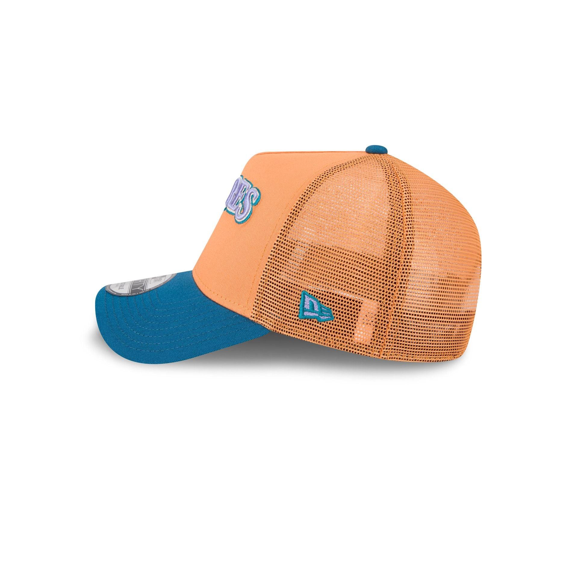 San Diego Padres Orange Glaze 9FORTY A-Frame Trucker Hat Male Product Image