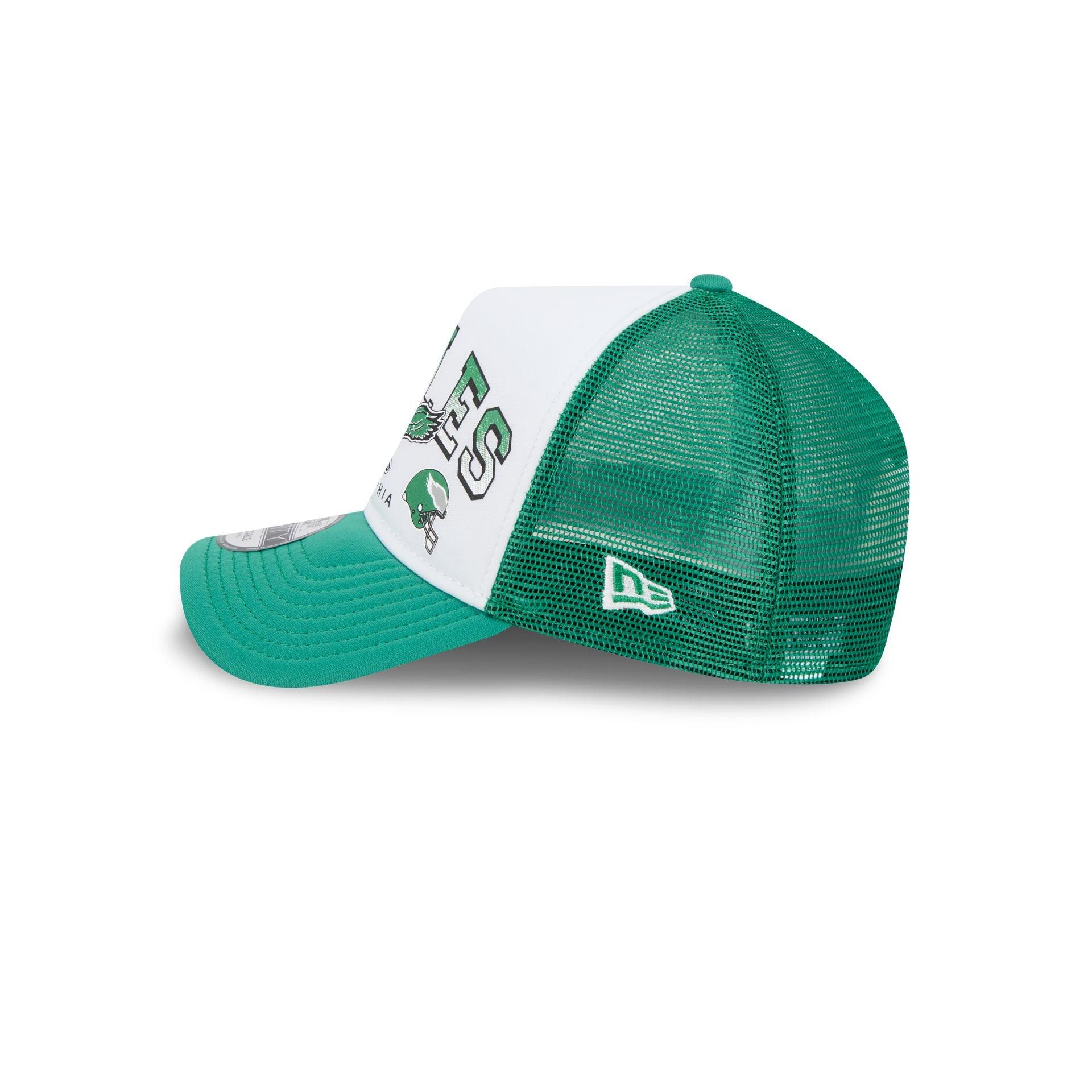 Philadelphia Eagles Sport Classics 9FORTY A-Frame Trucker Hat Male Product Image