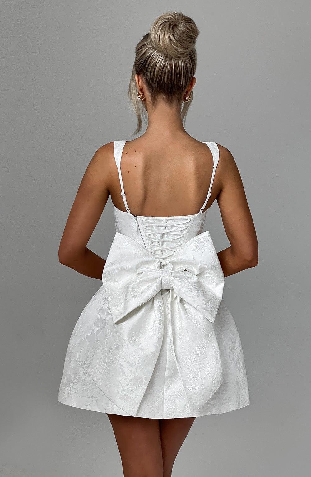 Orla Mini Dress - Ivory Product Image