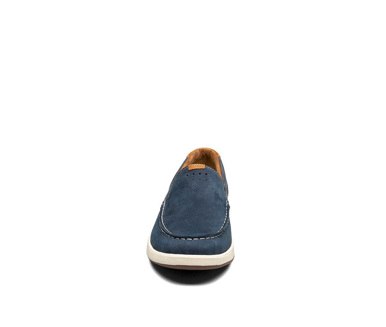 Men's Florsheim Crossover Moc Toe Slip On Casual Loafers Product Image