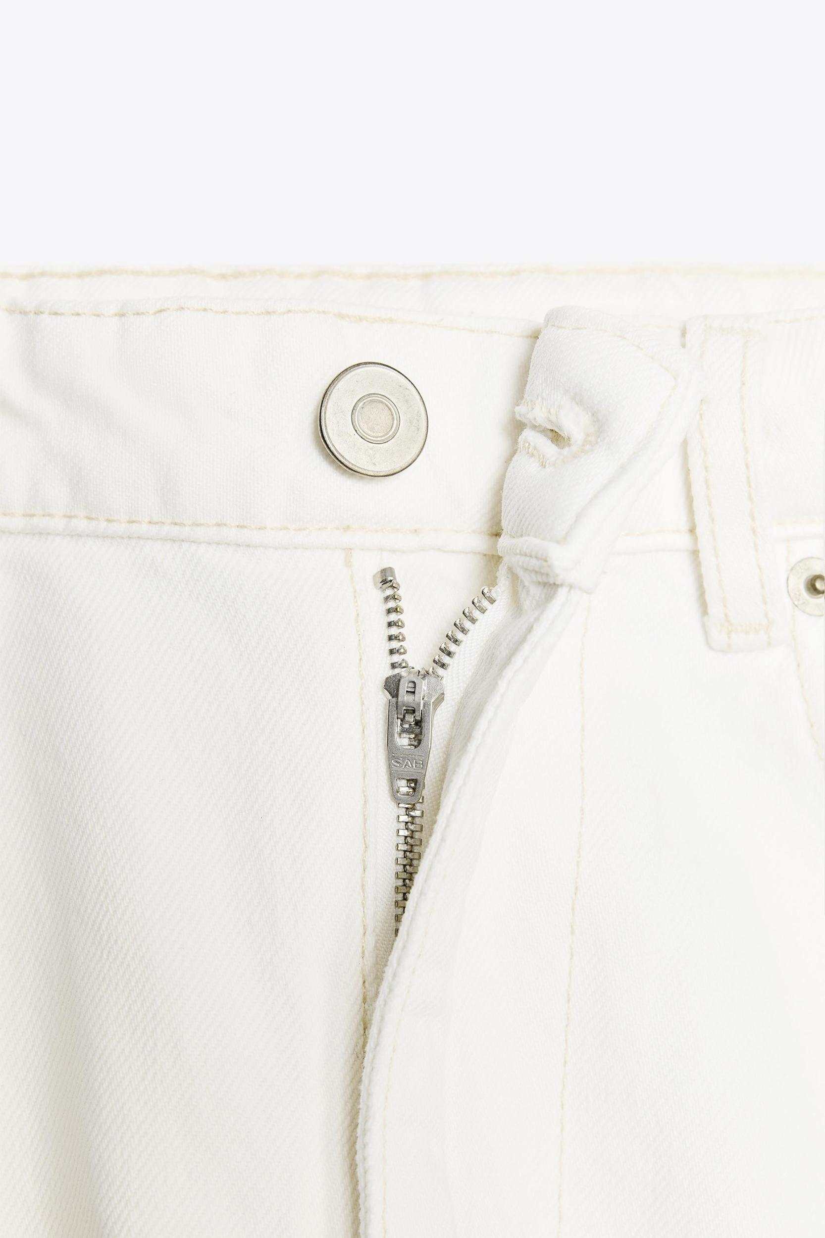 TRF SLOUCHY BELTED MID-RISE JEANS Product Image