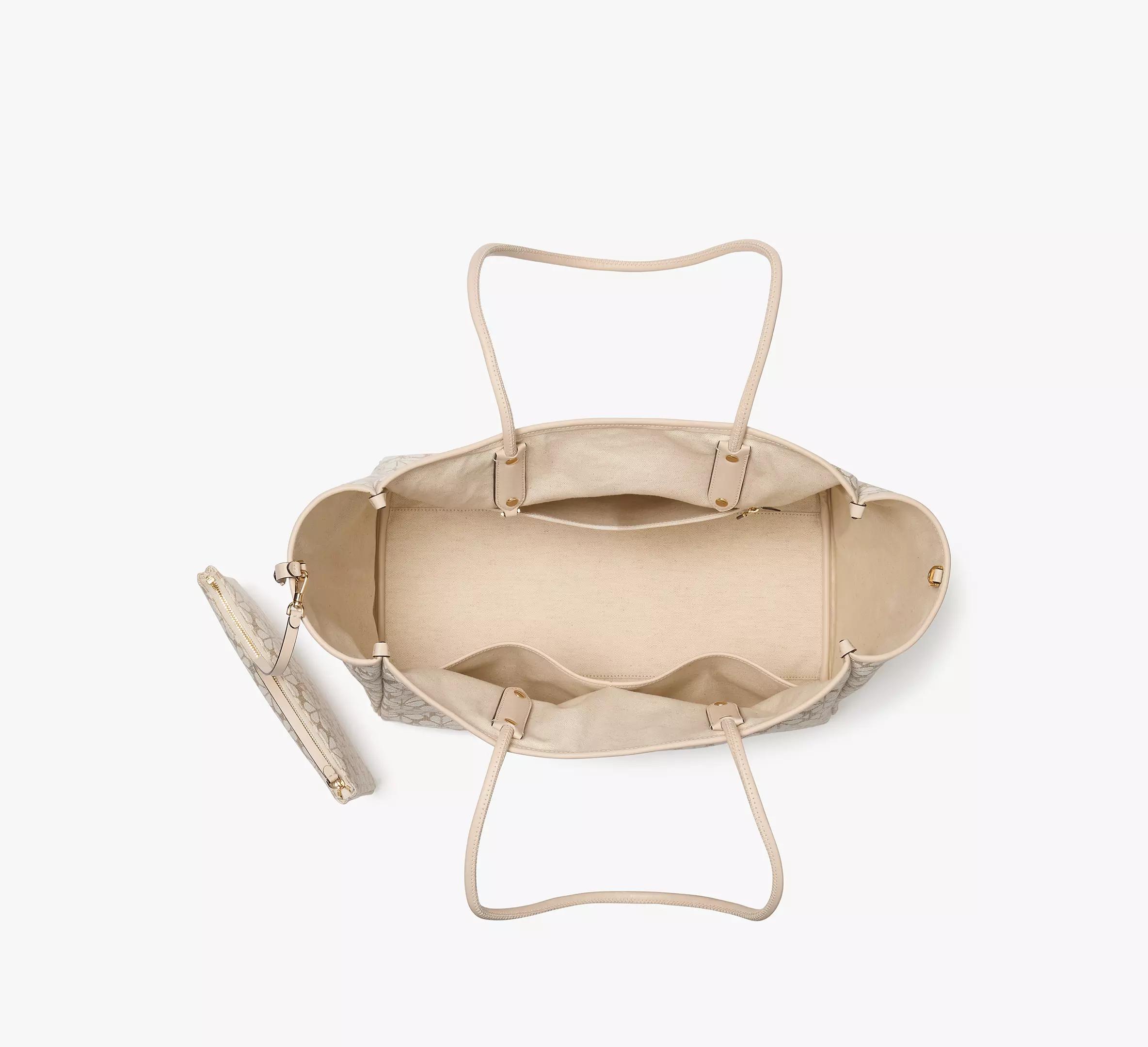 Spade Flower Jacquard Large Everything Tote Product Image