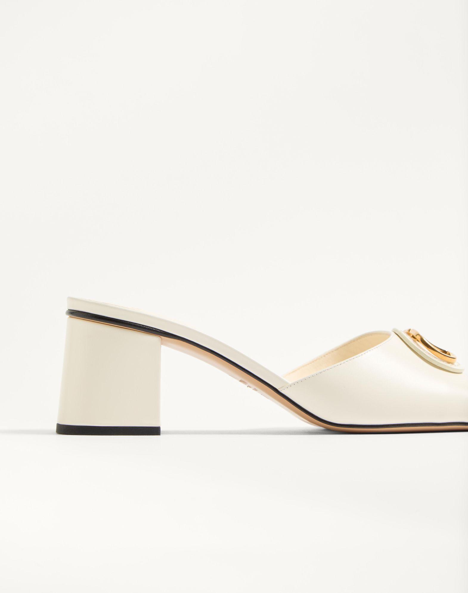 Vlogo Signature Slide Sandal In Calfskin 60Mm Product Image