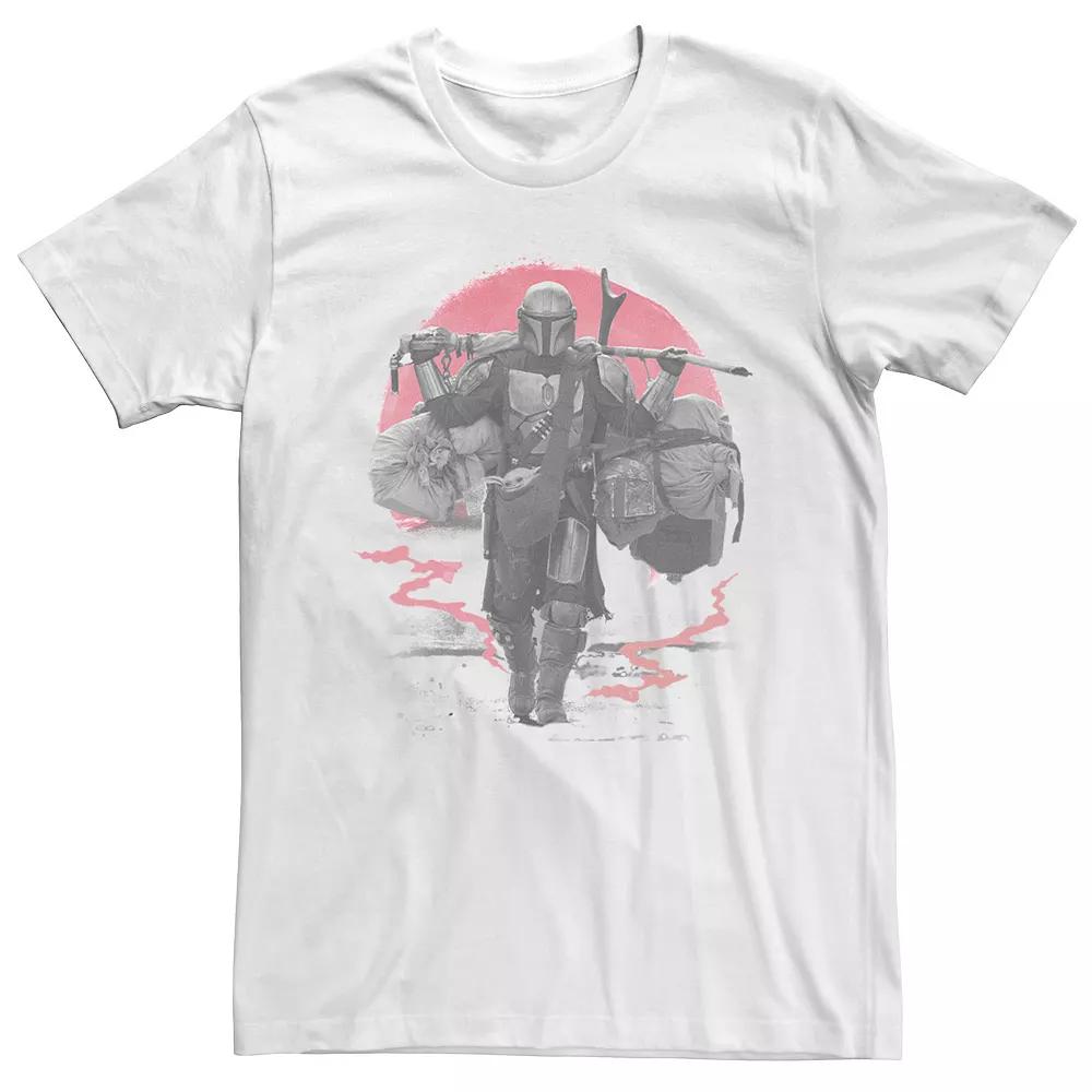 Big & Tall Star Wars: The Mandalorian Luggage Red Sun R8 Tee, Men's,  Product Image