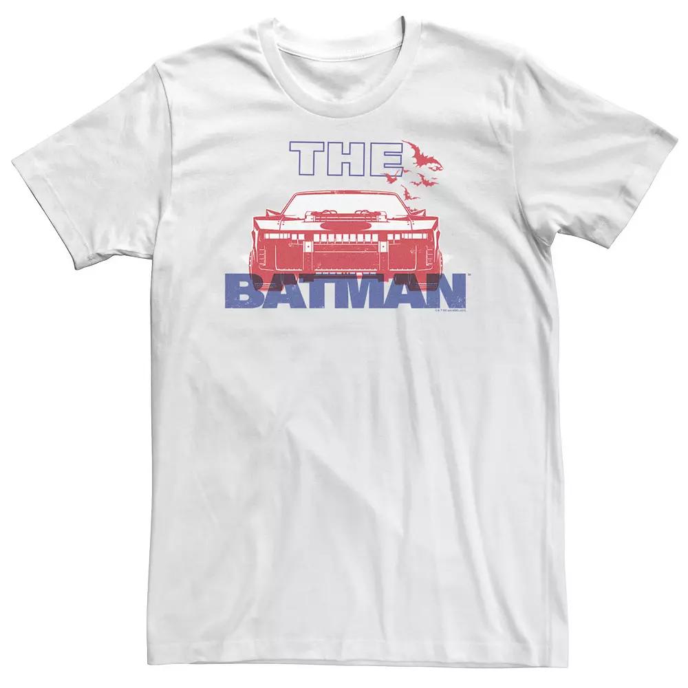Big & Tall DC Batman Red Batmobile Tee, Men's,  Product Image