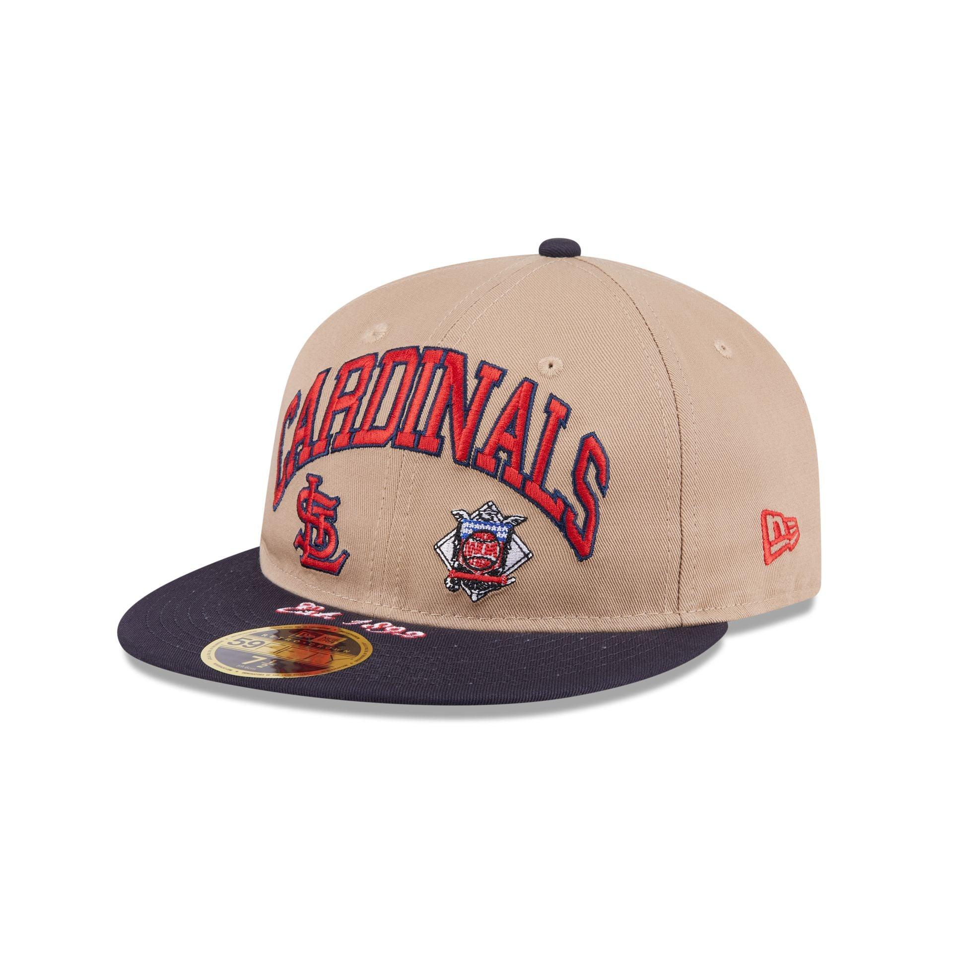 St. Louis Cardinals Camel Retro Crown 59FIFTY Fitted Hat Male Product Image