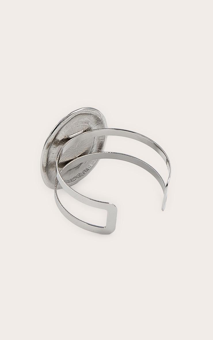 Silver Stone Center Statement Bracelet Product Image