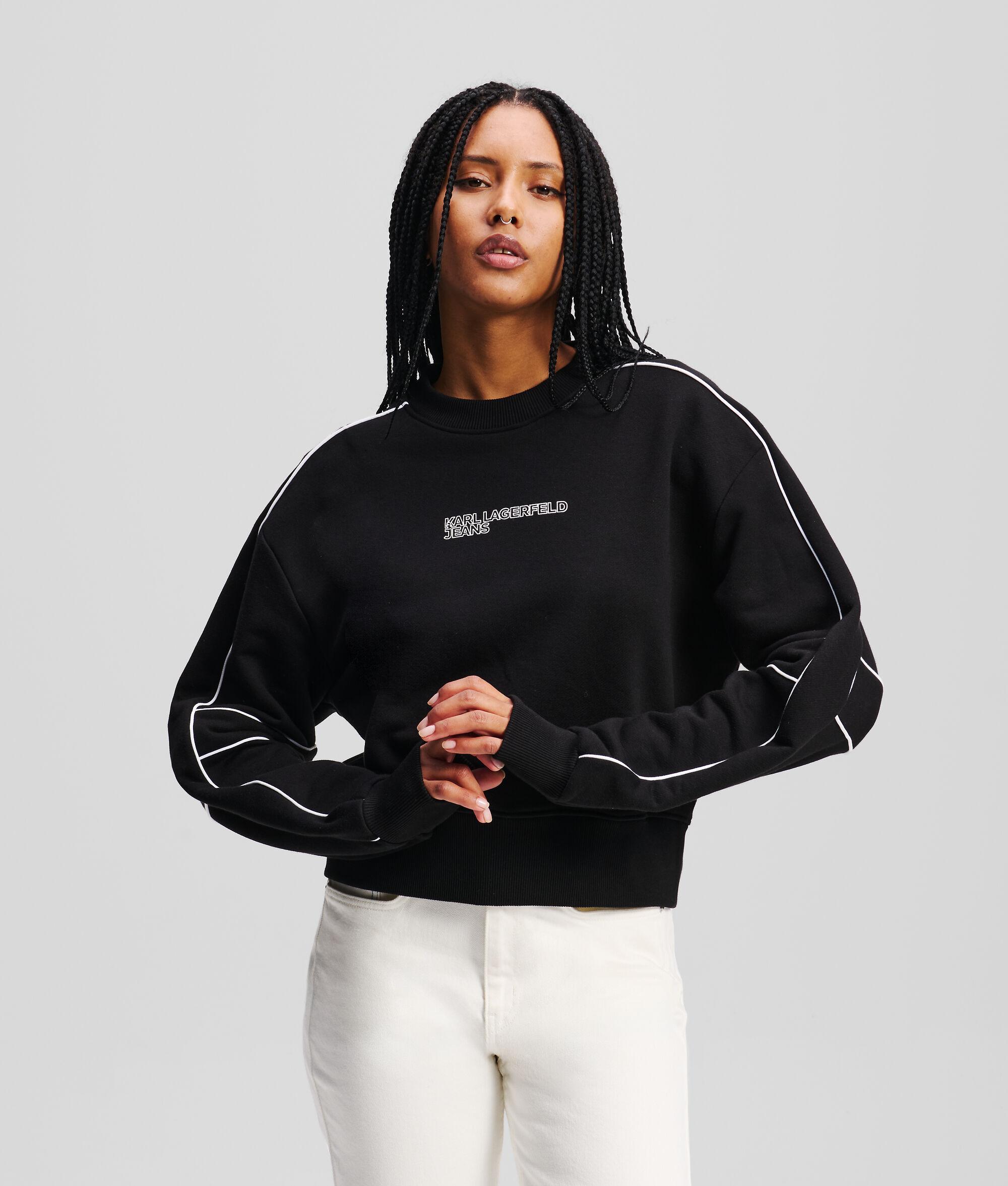 RELAXED CROPPED SWEATSHIRT Product Image