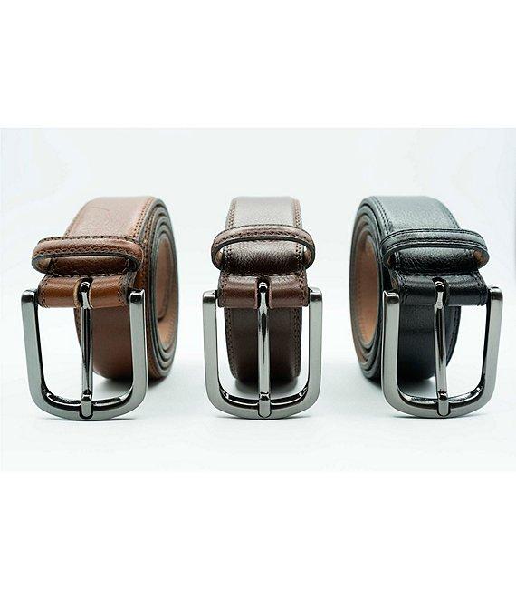 Flag LTD. Men's Monroe Tumbled Leather Belt Product Image