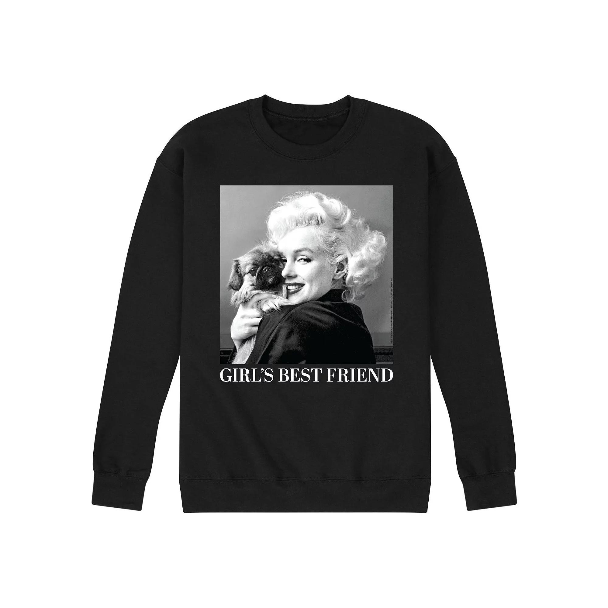 Men's Marilyn Monroe Best Friend Sweatshirt,  Product Image