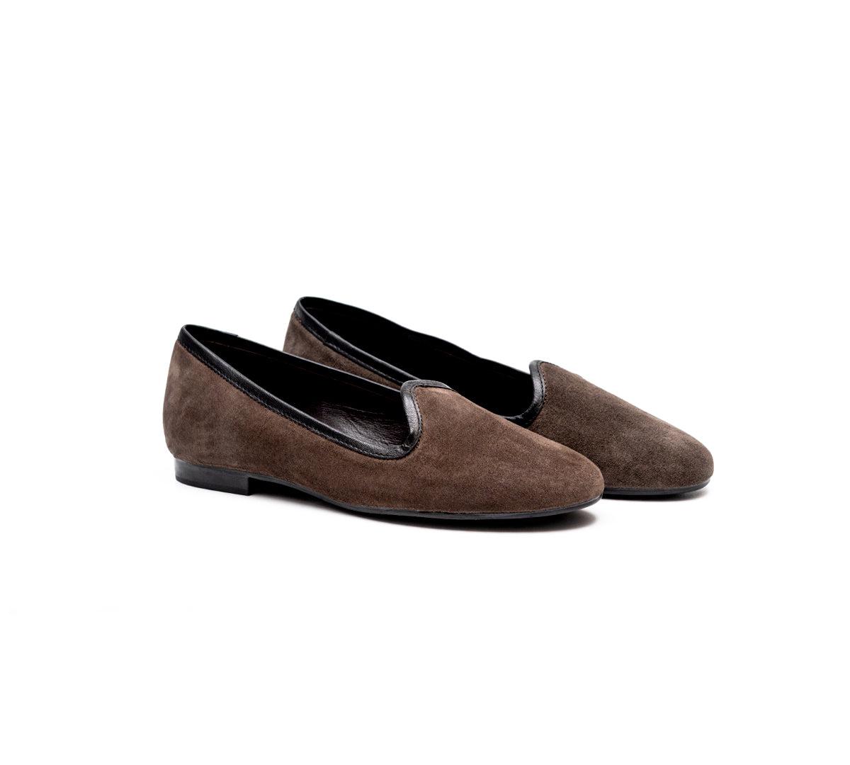 Venecia Suede Dark Taupe Product Image