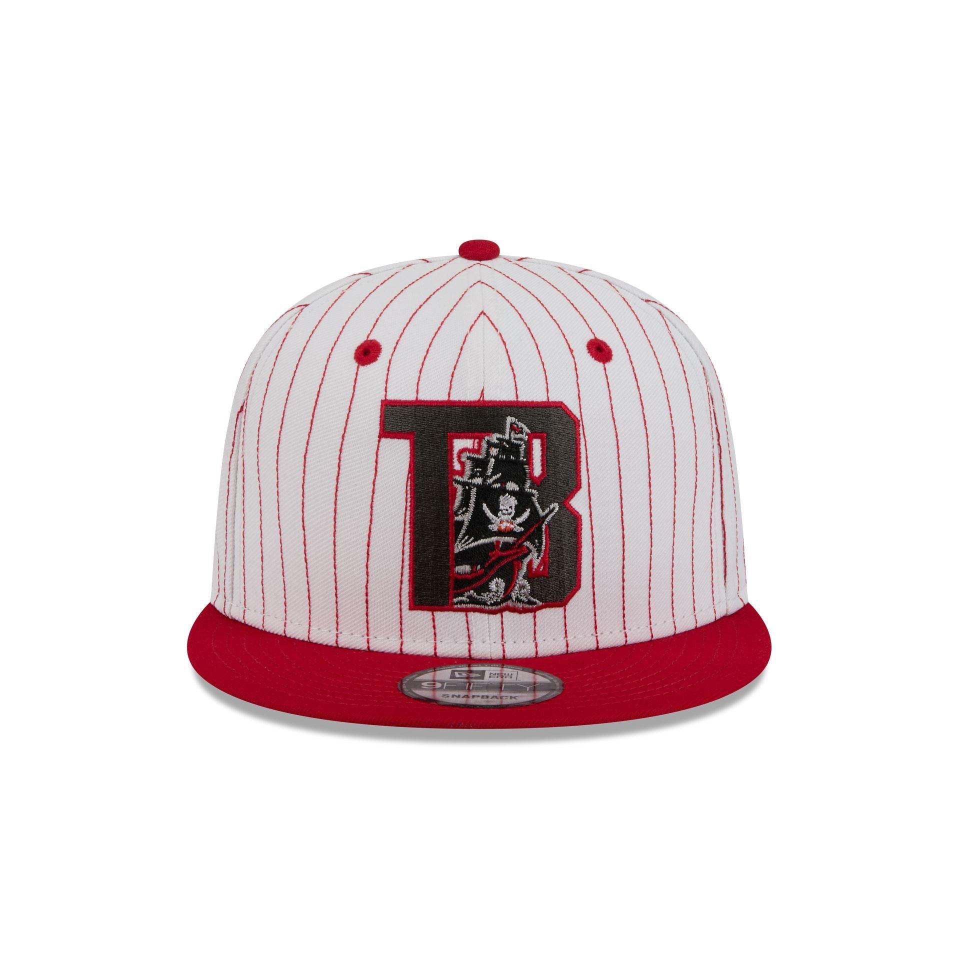 Tampa Bay Buccaneers Deceptor Pinstripe 9FIFTY Snapback Hat Male Product Image