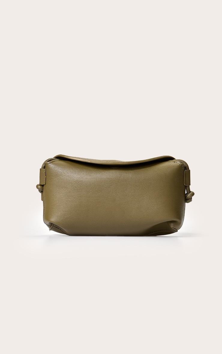 Olive Soft PU Spaghetti Strap Cross Body Bag Product Image