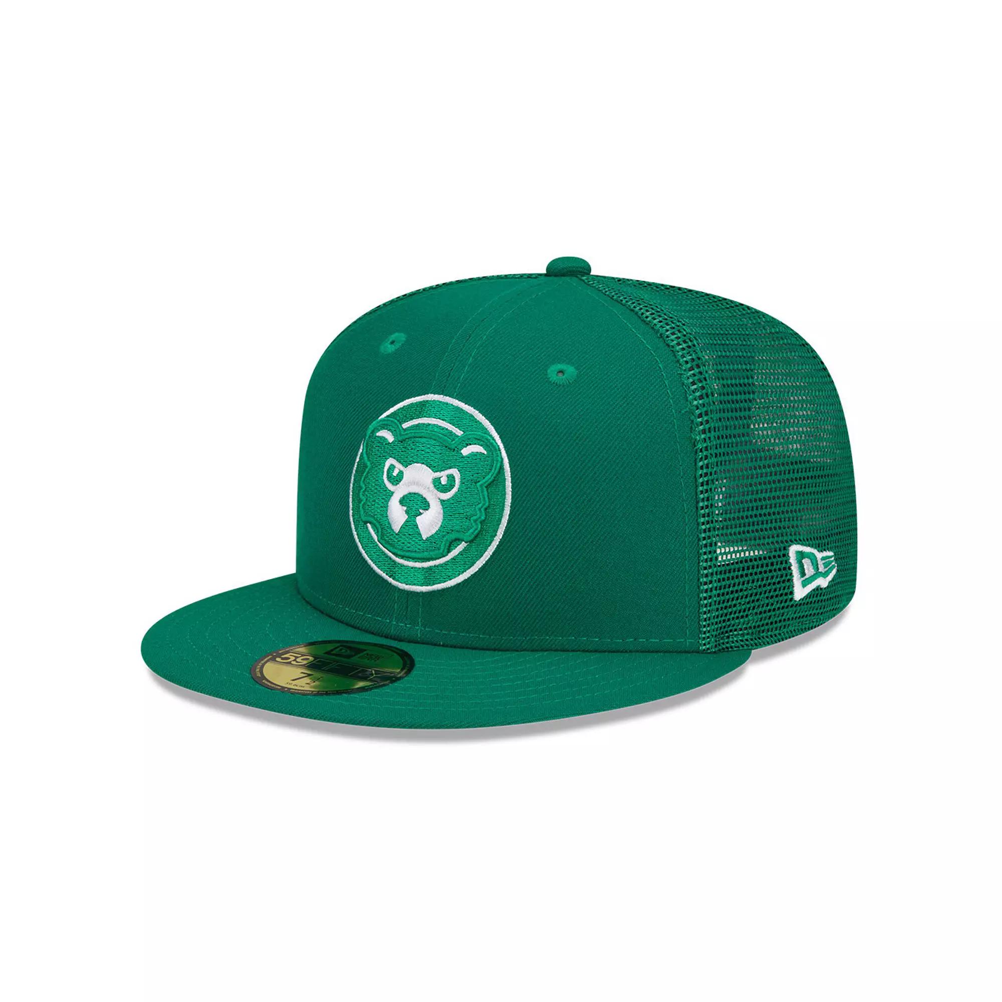 Men's New Era Green Chicago Cubs 2022 St. Patrick's Day On-Field 59FIFTY Fitted Hat,  Product Image