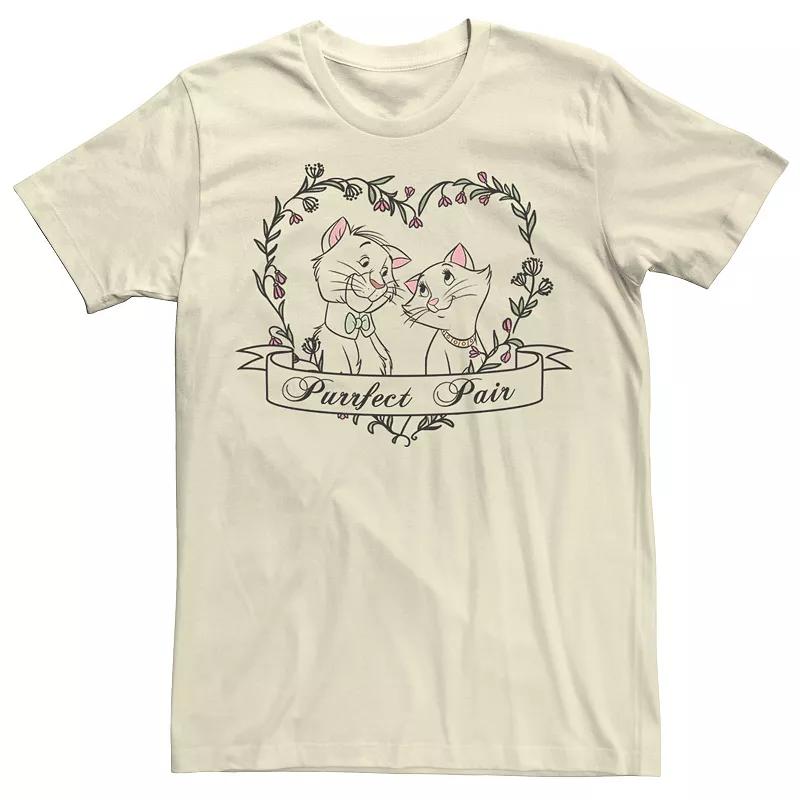 Disney's The Aristocats Duchess & Thomas Men's Purrfect Pair Tee,  Product Image