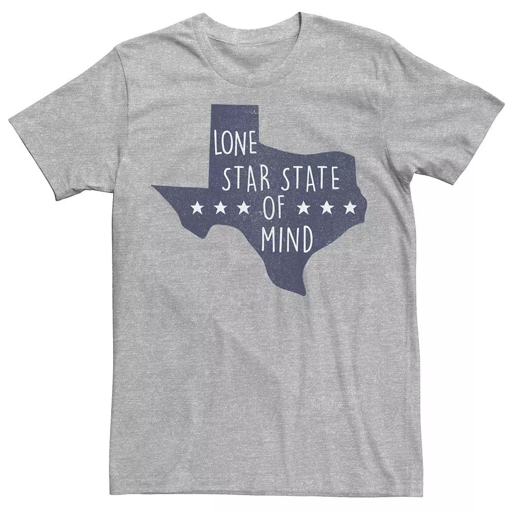 Men's Texas Lone Star State Of Mind Blue State Tee,  Product Image