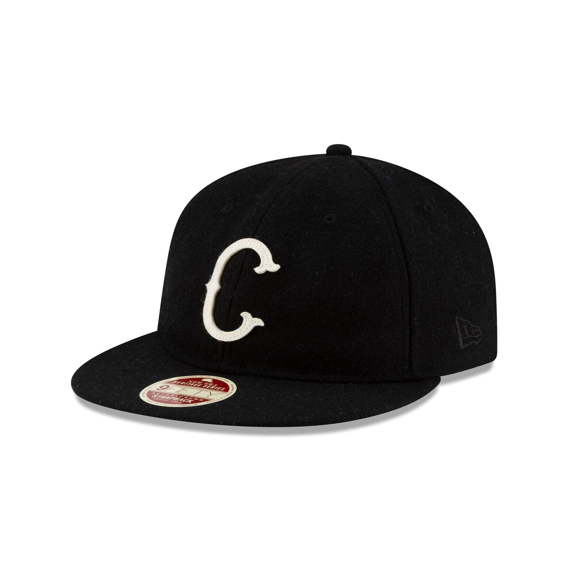 Cleveland Guardians Metallic Gold Logo 59FIFTY Fitted Hat Male Product Image