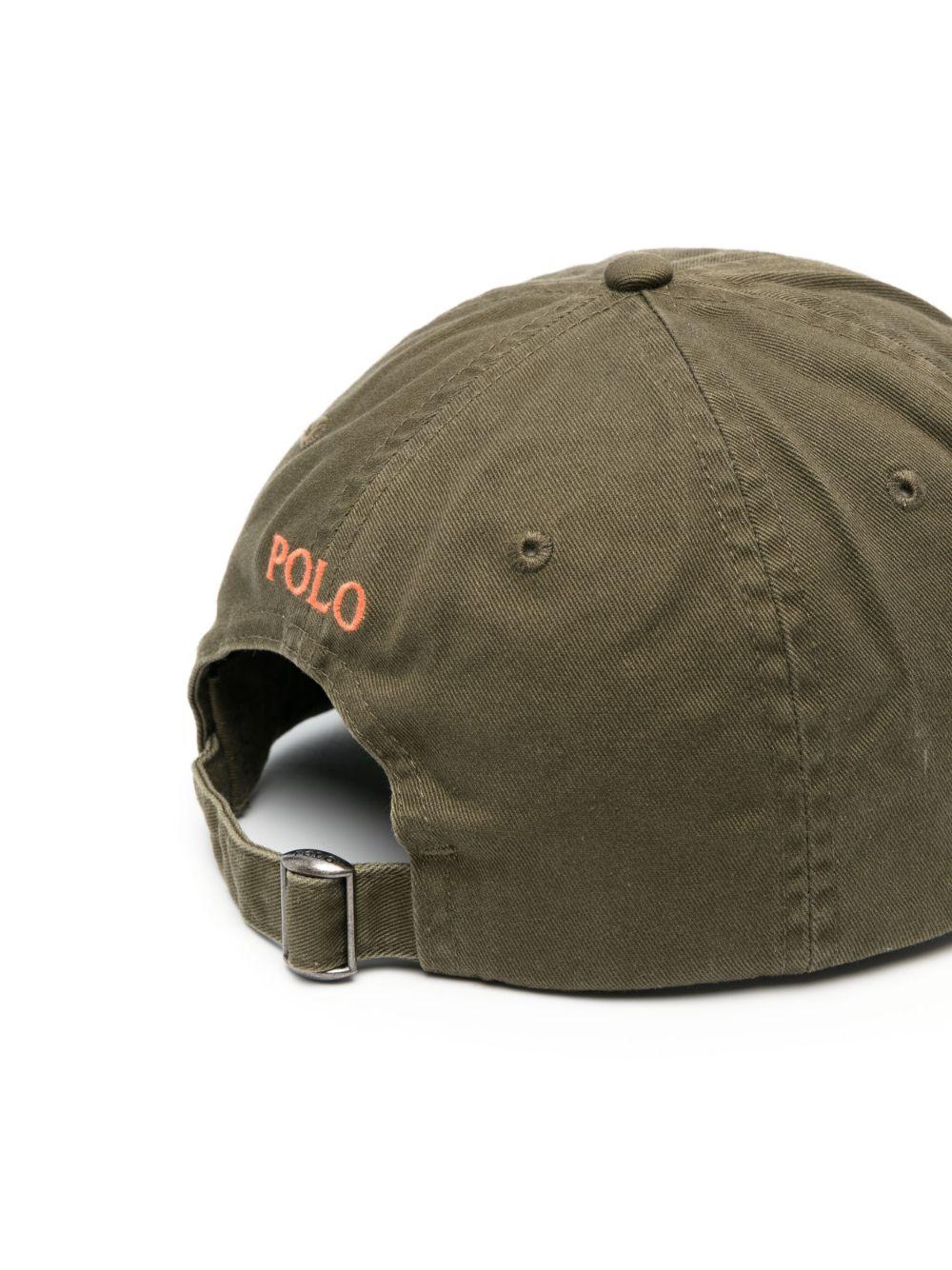 embroidered-logo cotton cap Product Image