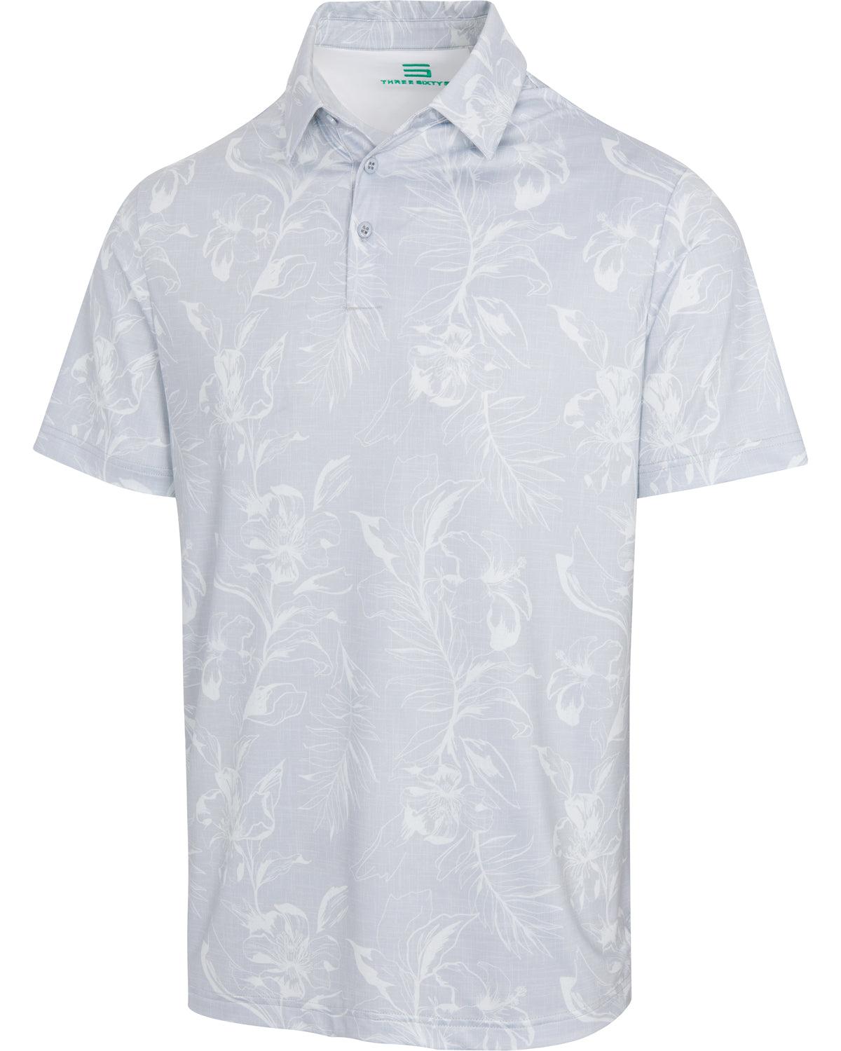 Three Sixty Six Men’s Print Golf Polos Male Product Image