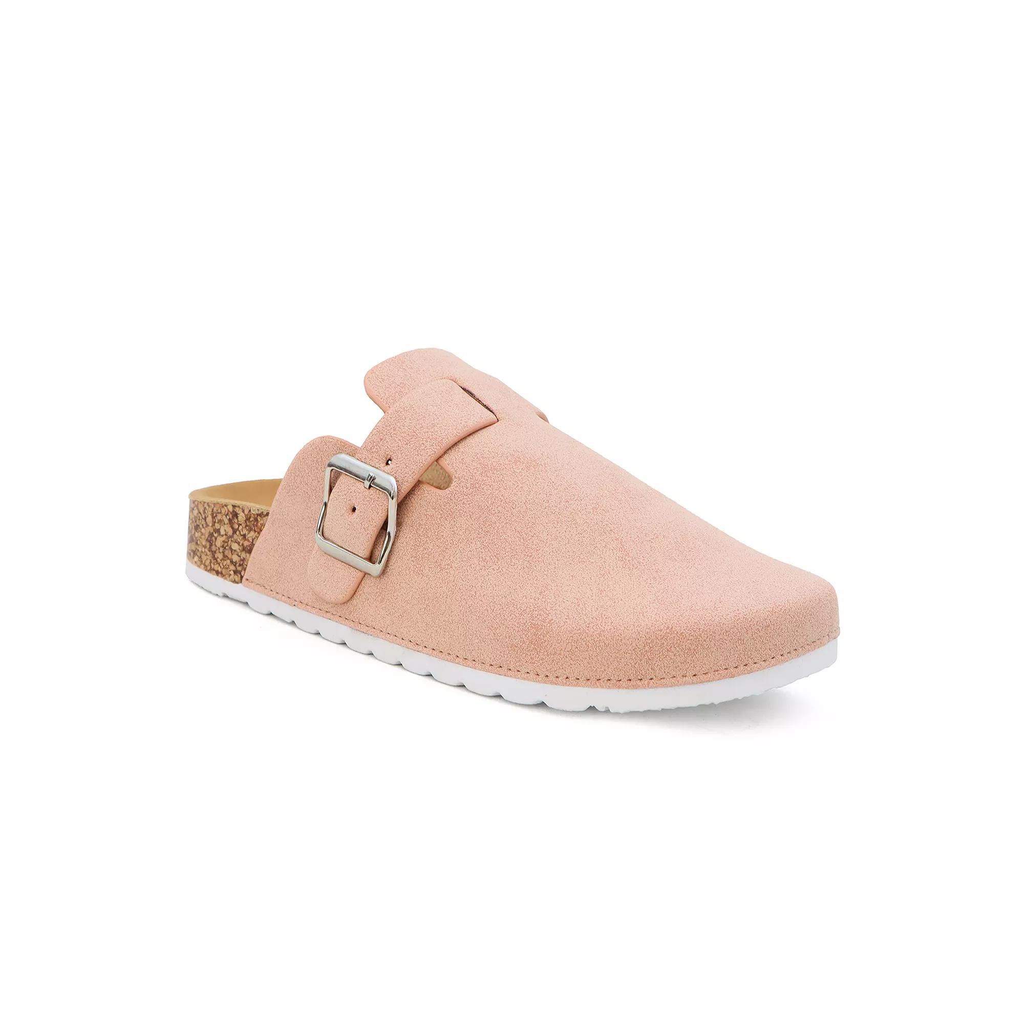 Yoki GILA-102 Slip-On Women's Mule Clogs, Size: 8.5, Blush Product Image