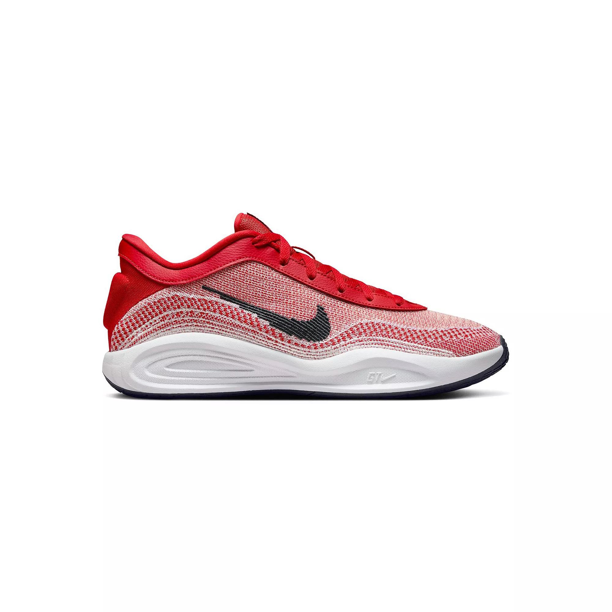 Nike G.T. Hustle Academy Men's Basketball Shoes, Size: 7, University Red White Product Image