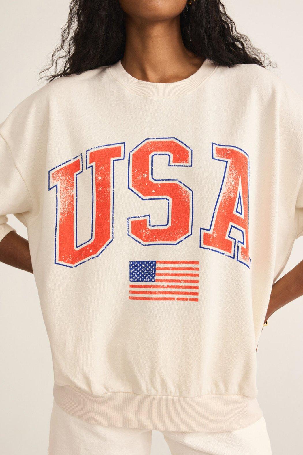 Flag Sunday Sweatshirt Product Image