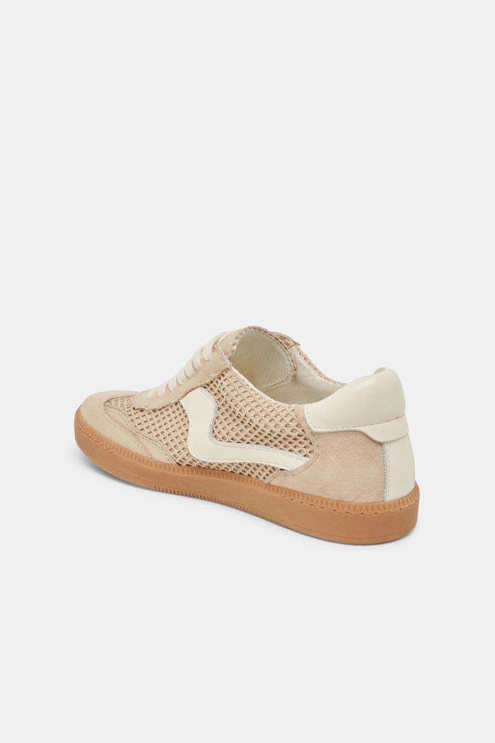 Notice Mesh Sneakers - Sesame Woven Mesh Product Image