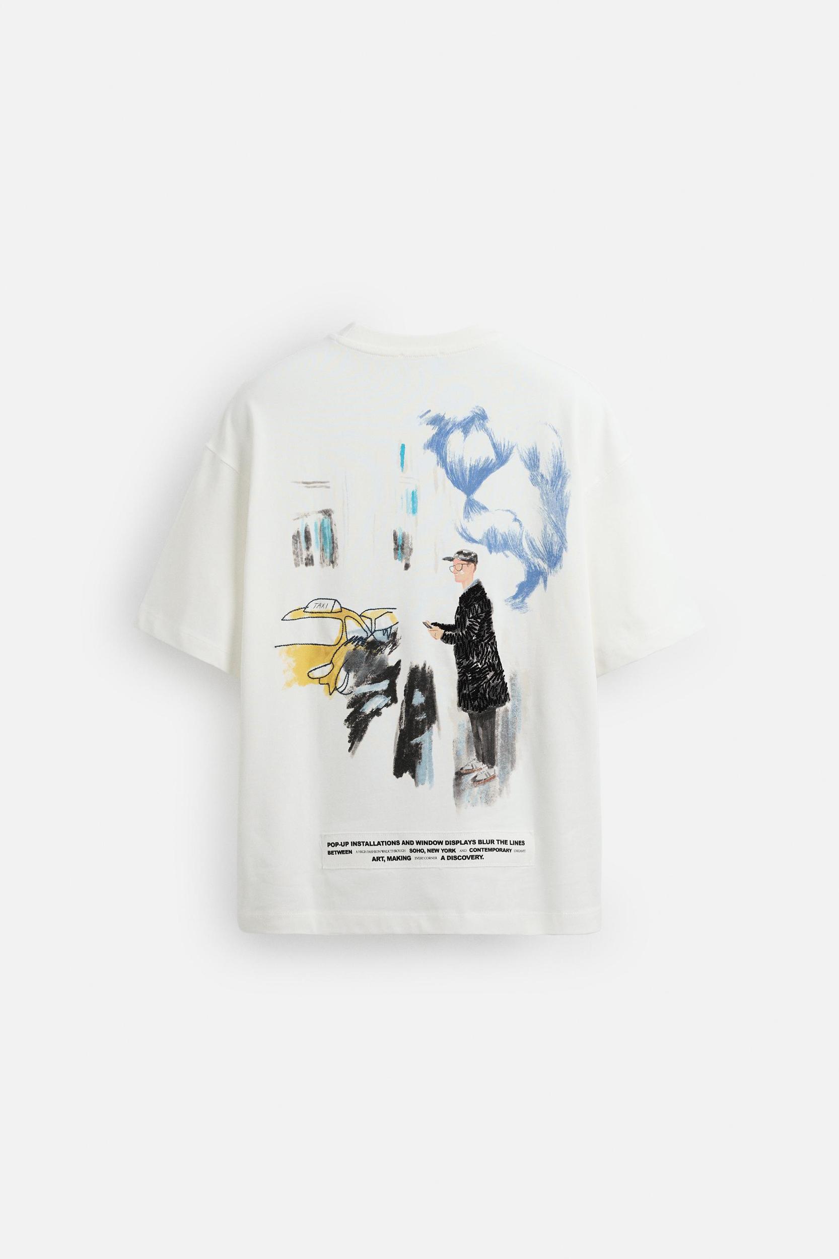 COMBINED EMBROIDERY T-SHIRT Product Image