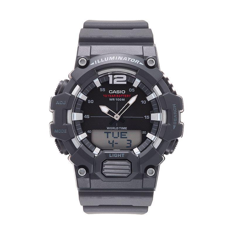 Casio Men's Telememo World Time Analog-Digital Watch,  Product Image