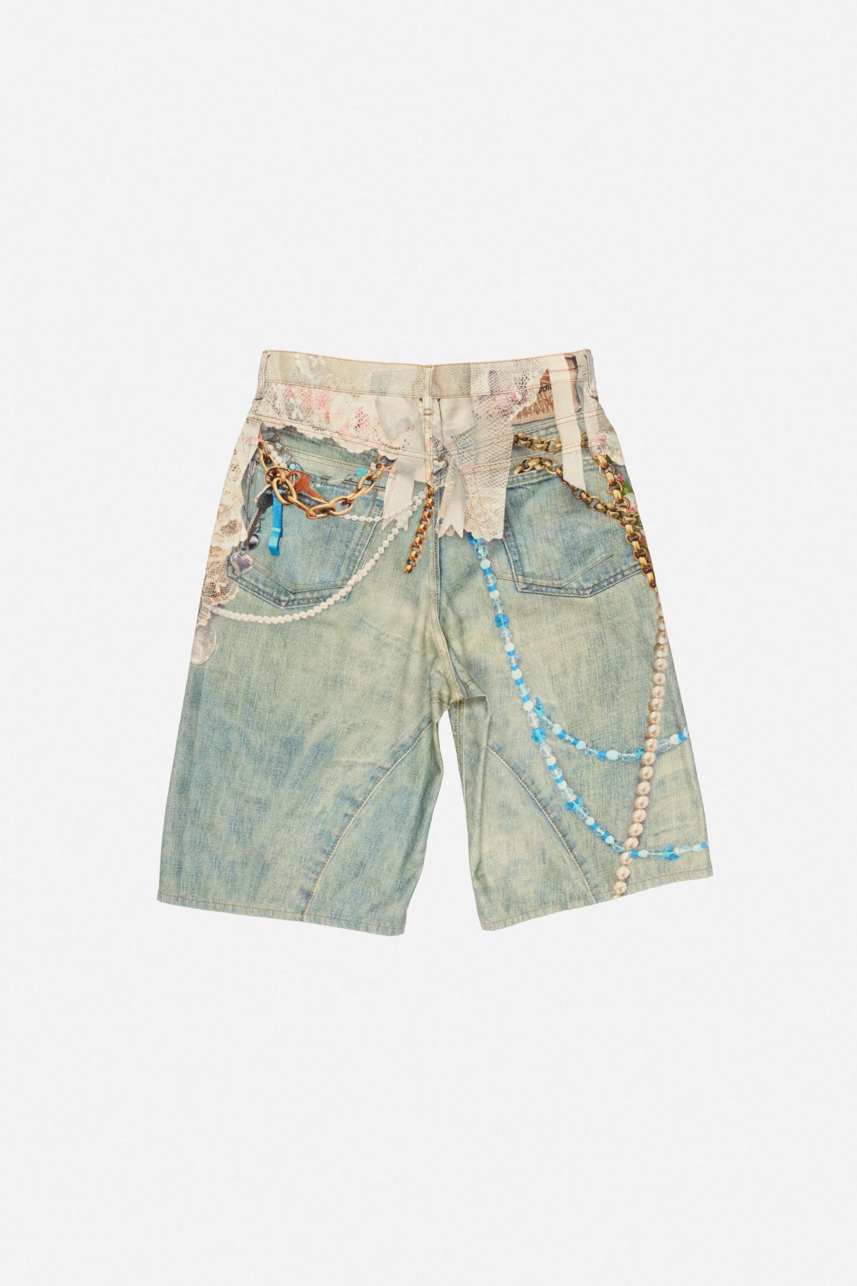 Denim shorts - loose fit Product Image