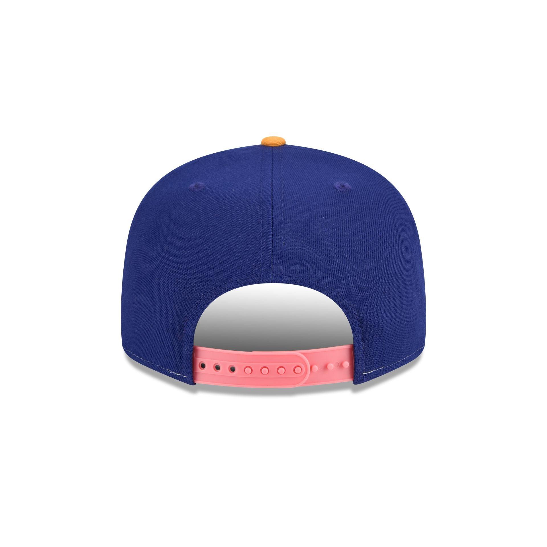 Arizona Diamondbacks Coral Split Panel 9FIFTY Snapback Hat Male Product Image