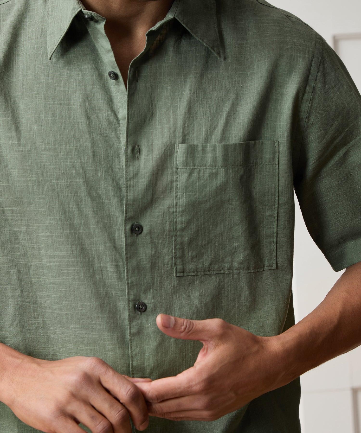 Summerweight Cotton Big Shirt Product Image
