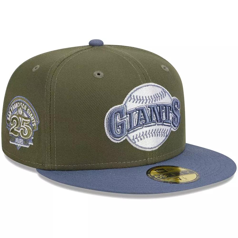 Men's New Era Olive/Blue San Francisco Giants 59FIFTY Fitted Hat, Size: 8, Team Product Image