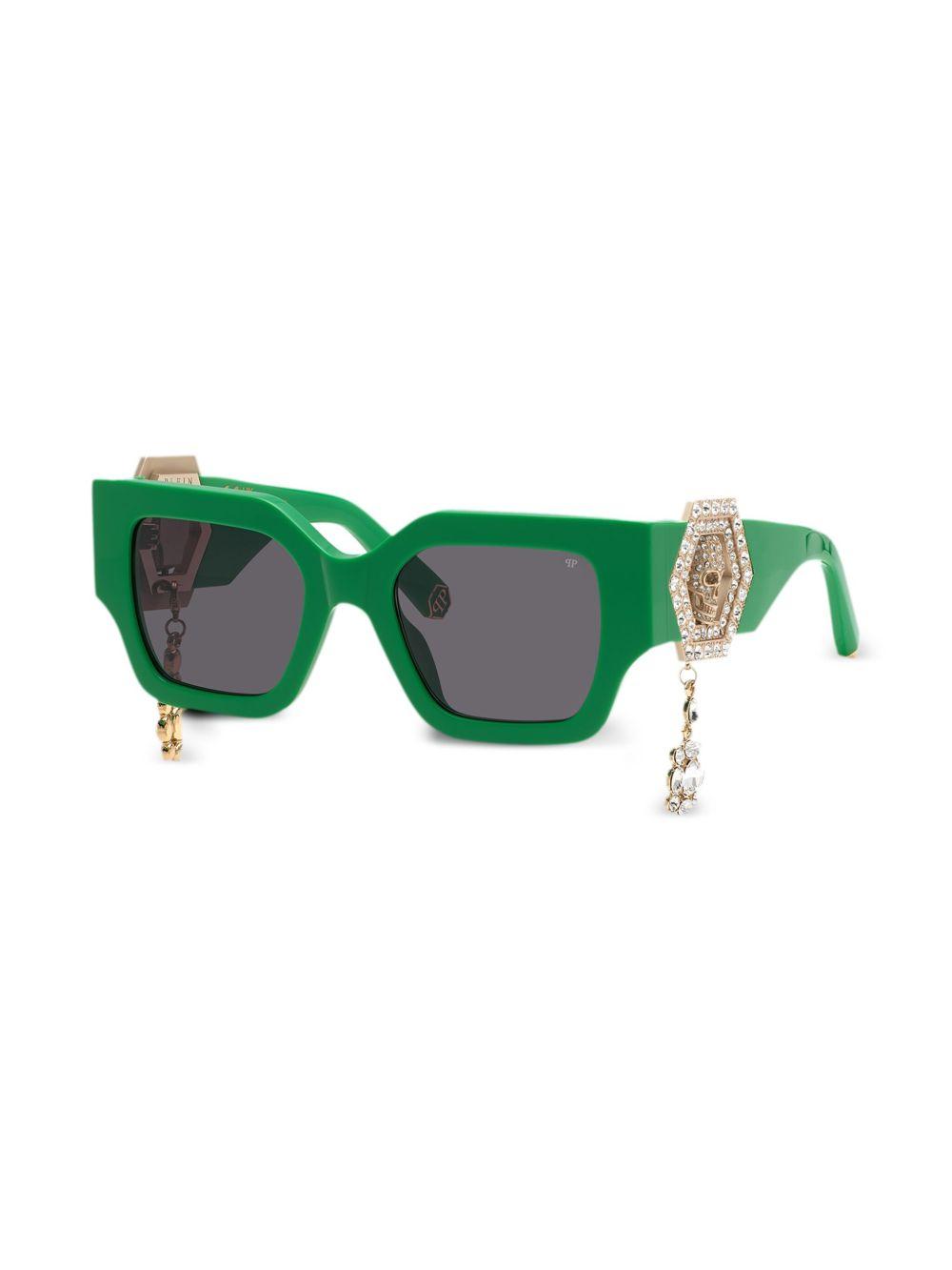 Square Exclusive oversize-frame sunglasses Product Image