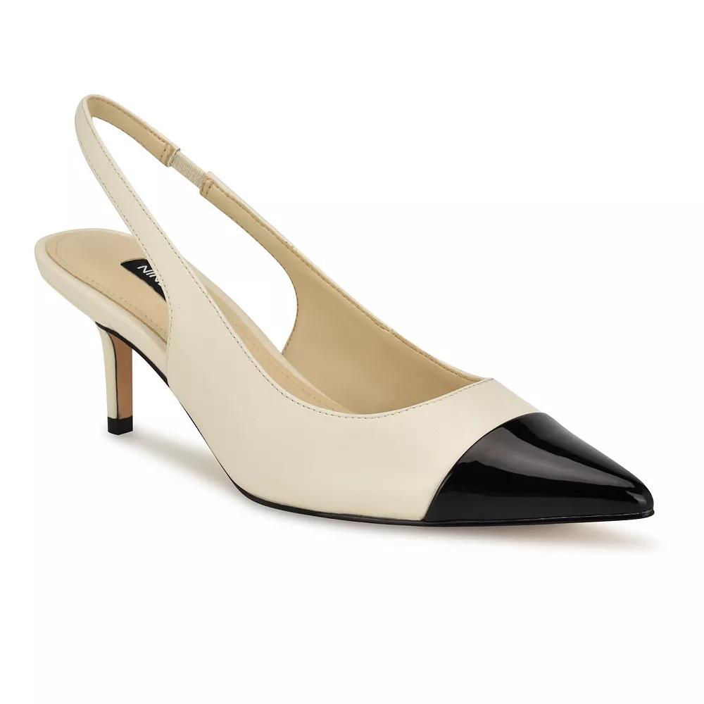 Nine West Awaie Women's Pointy Toe Slingback Pumps,  Product Image