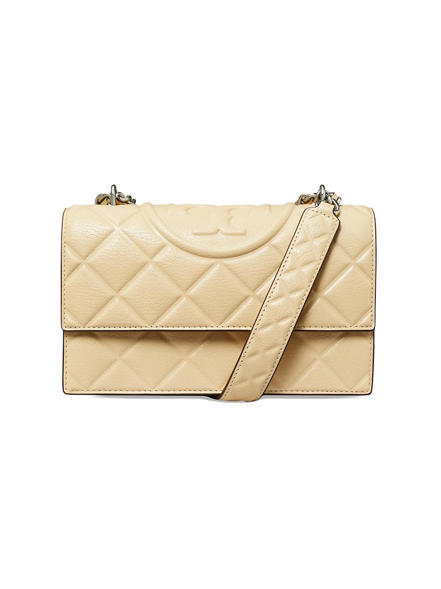 Womens Small Fleming Quilted Leather Shoulder Bag Product Image