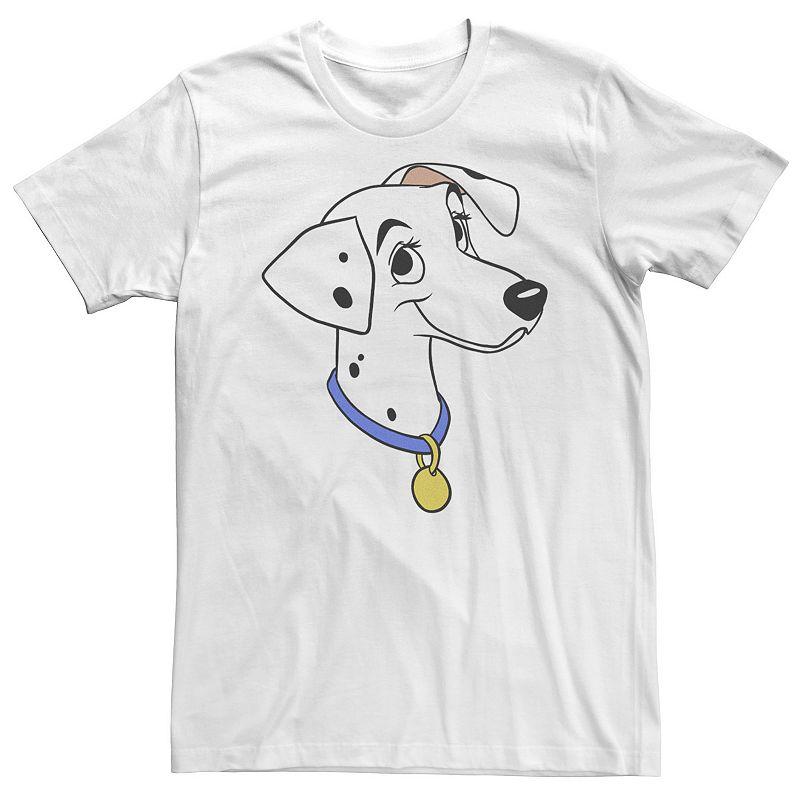Big & Tall Disney 101 Dalmatians Perdita Big Face Tee, Men's,  Product Image