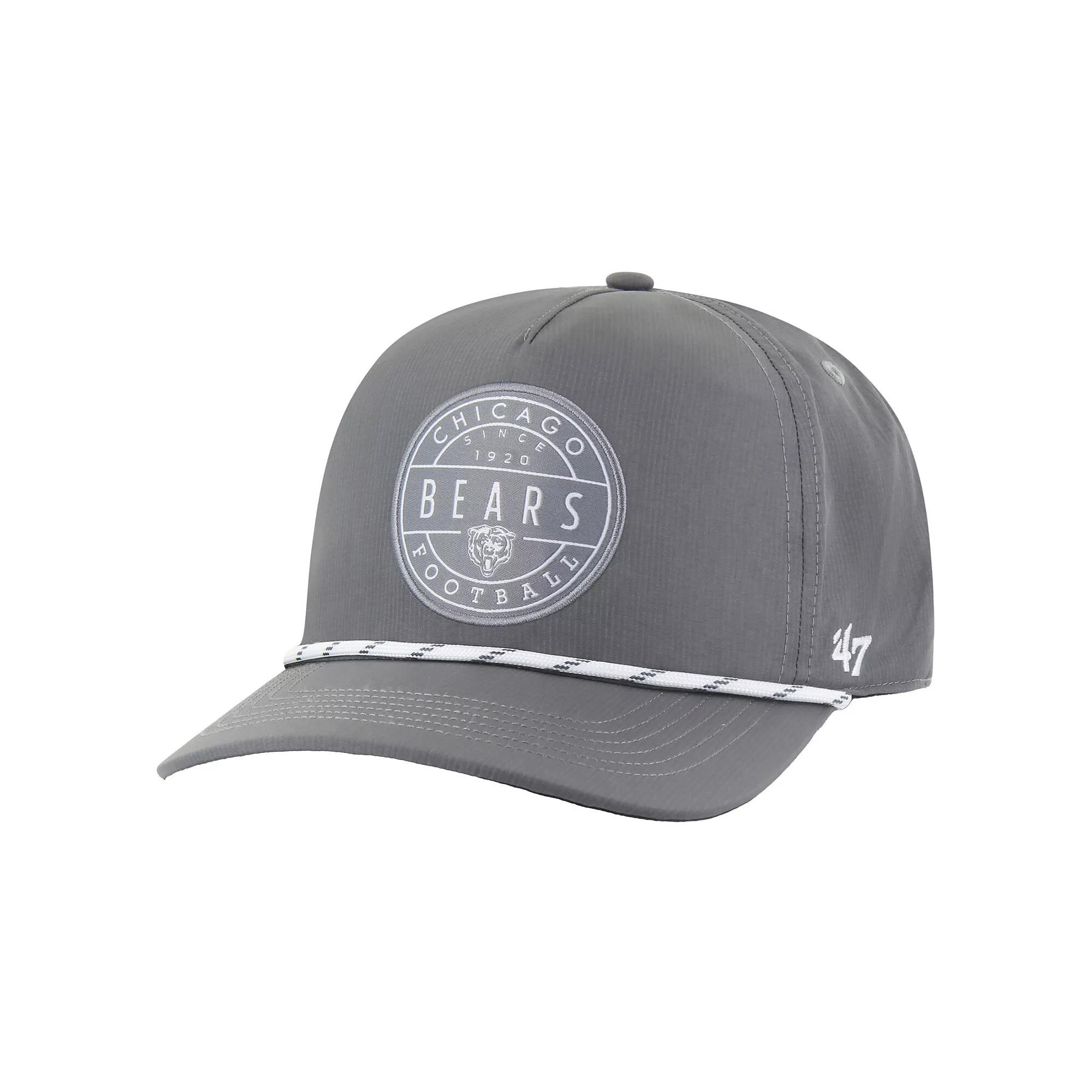 Men's '47  Gray Chicago Bears Suburbia Hitch Adjustable Hat, Grey Product Image