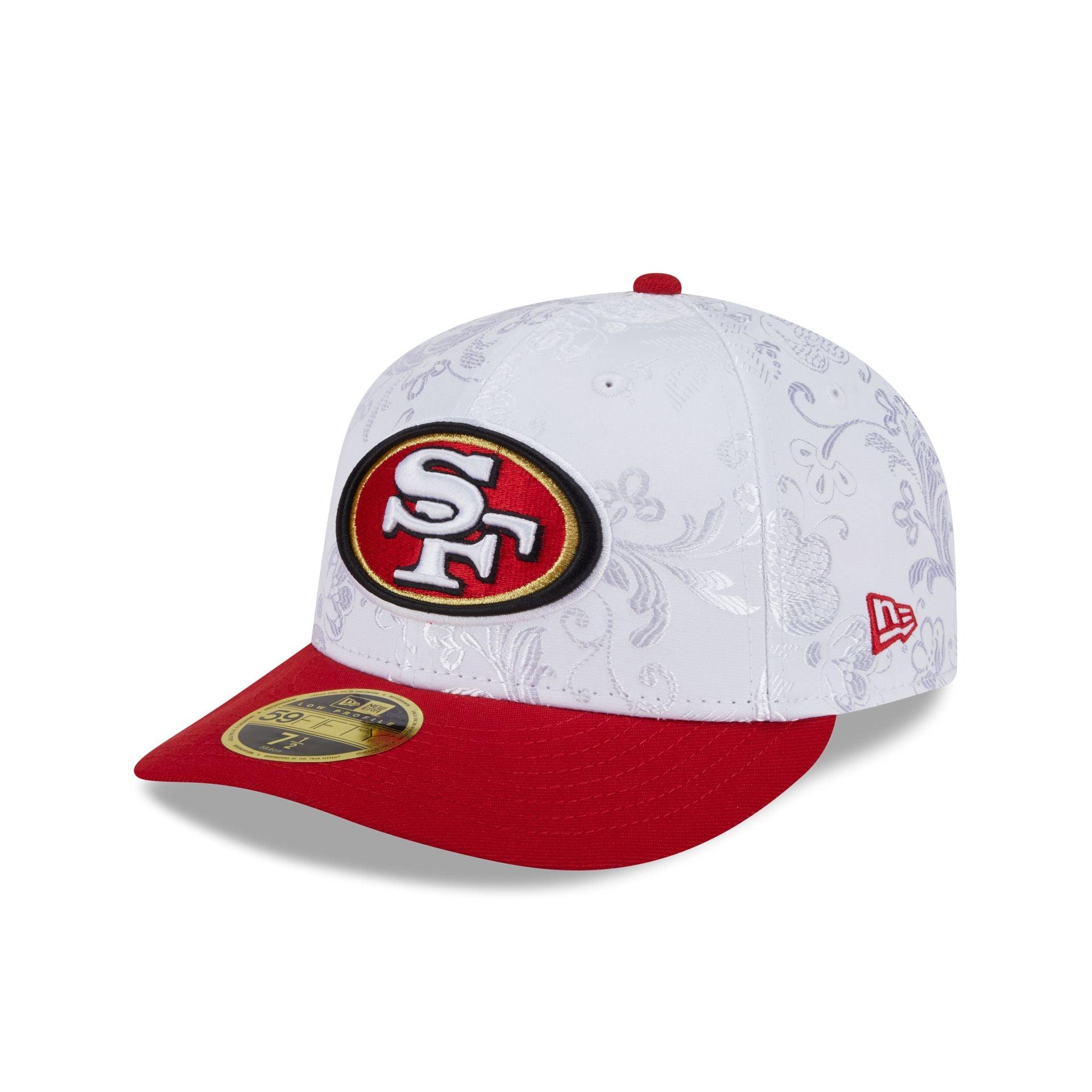 San Francisco 49ers Floral Shine Low Profile 59FIFTY Fitted Hat Male Product Image