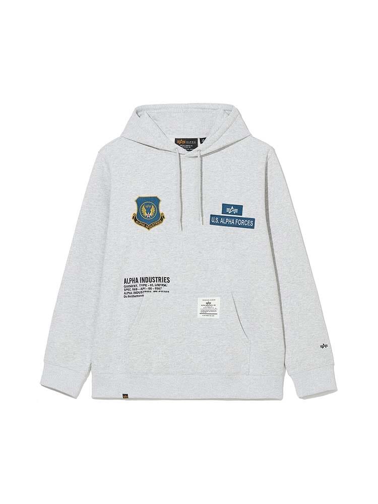 U.S. ALPHA FORCES BADGE HOODIE Male Product Image