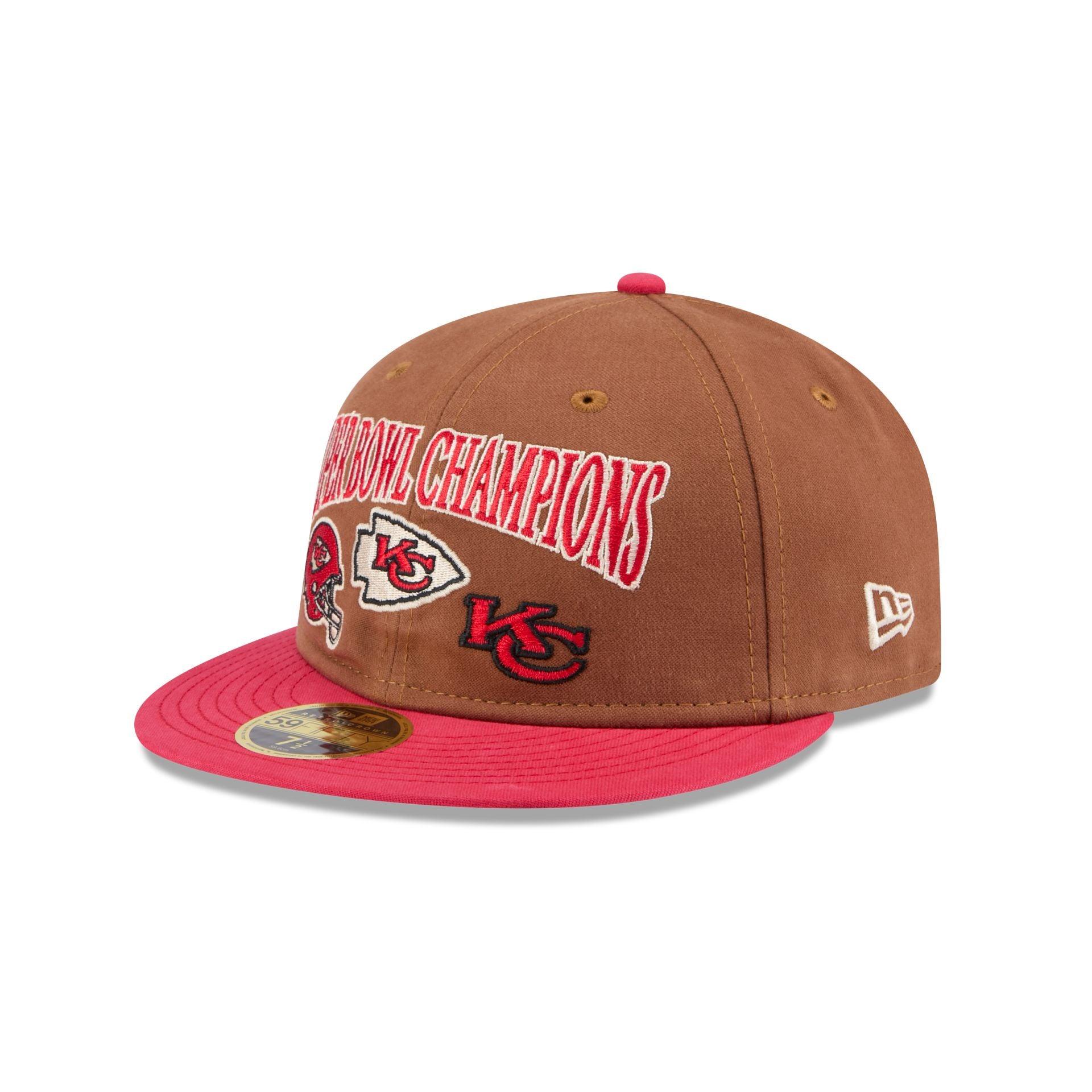 Kansas City Chiefs Champions Retro Crown 59FIFTY Fitted Hat Male Product Image