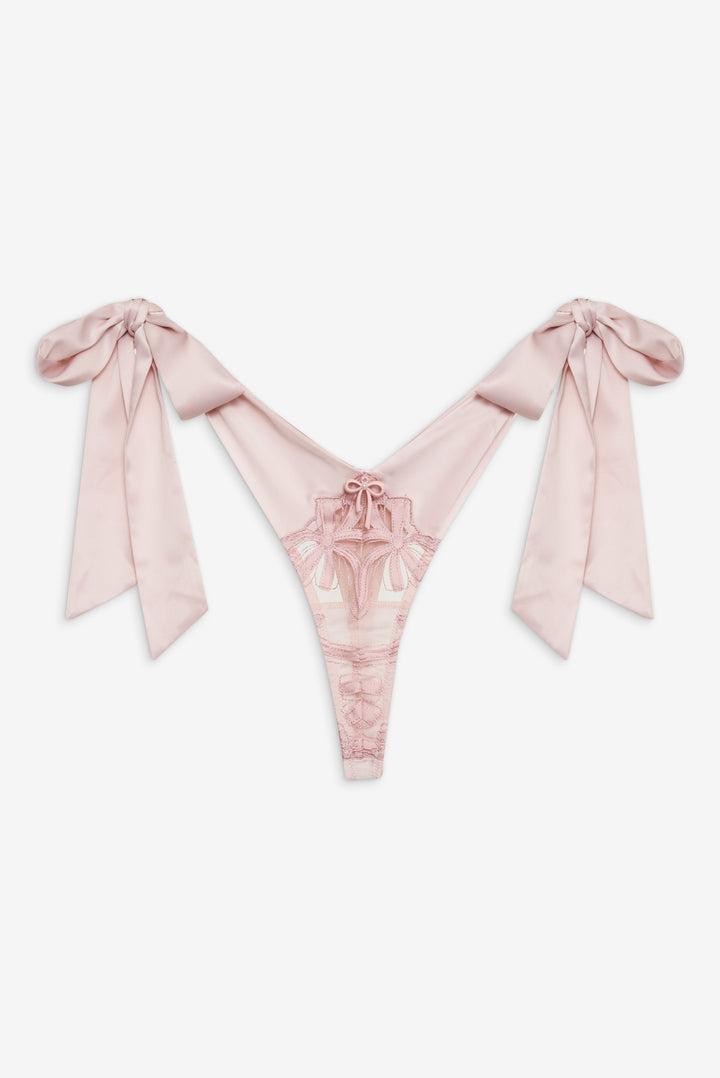 Hallie Thong Panty — Pink Product Image