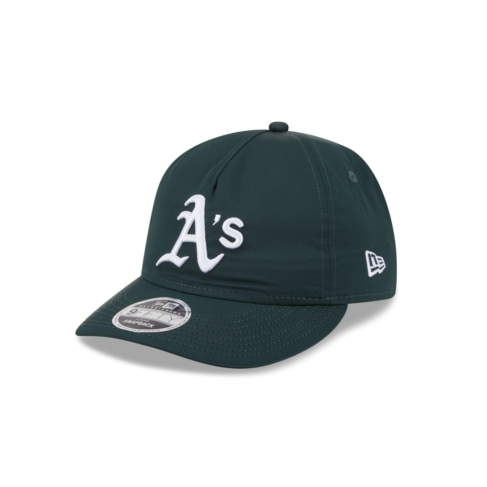 Athletics Nylon Retro Crown 9FIFTY A-Frame Snapback Hat Male Product Image