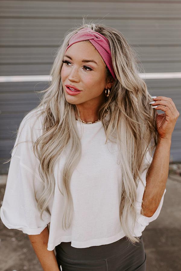 Eclipse Season Headband In Orchid Product Image