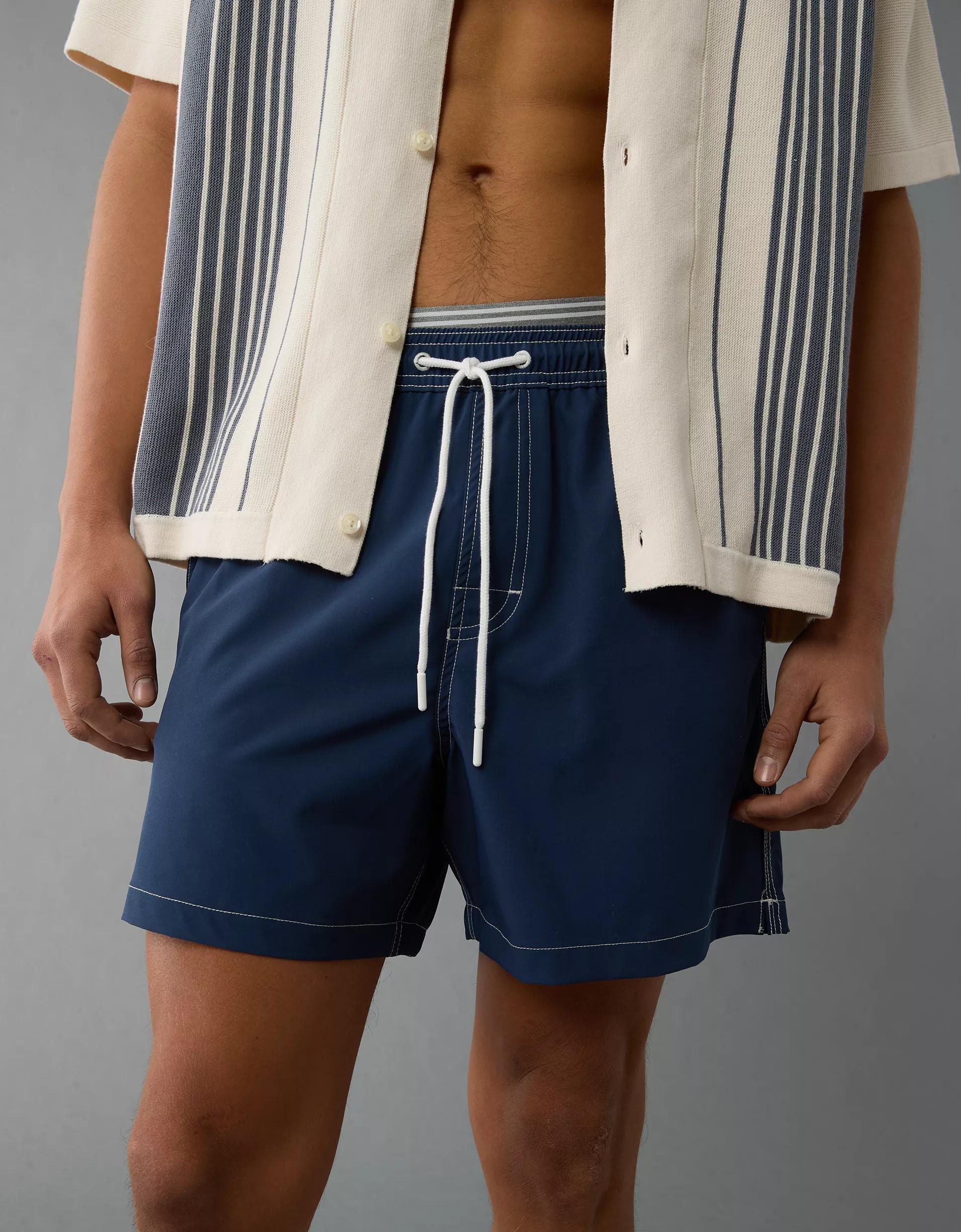 AE Men's 5" Flex Swim Trunk Product Image