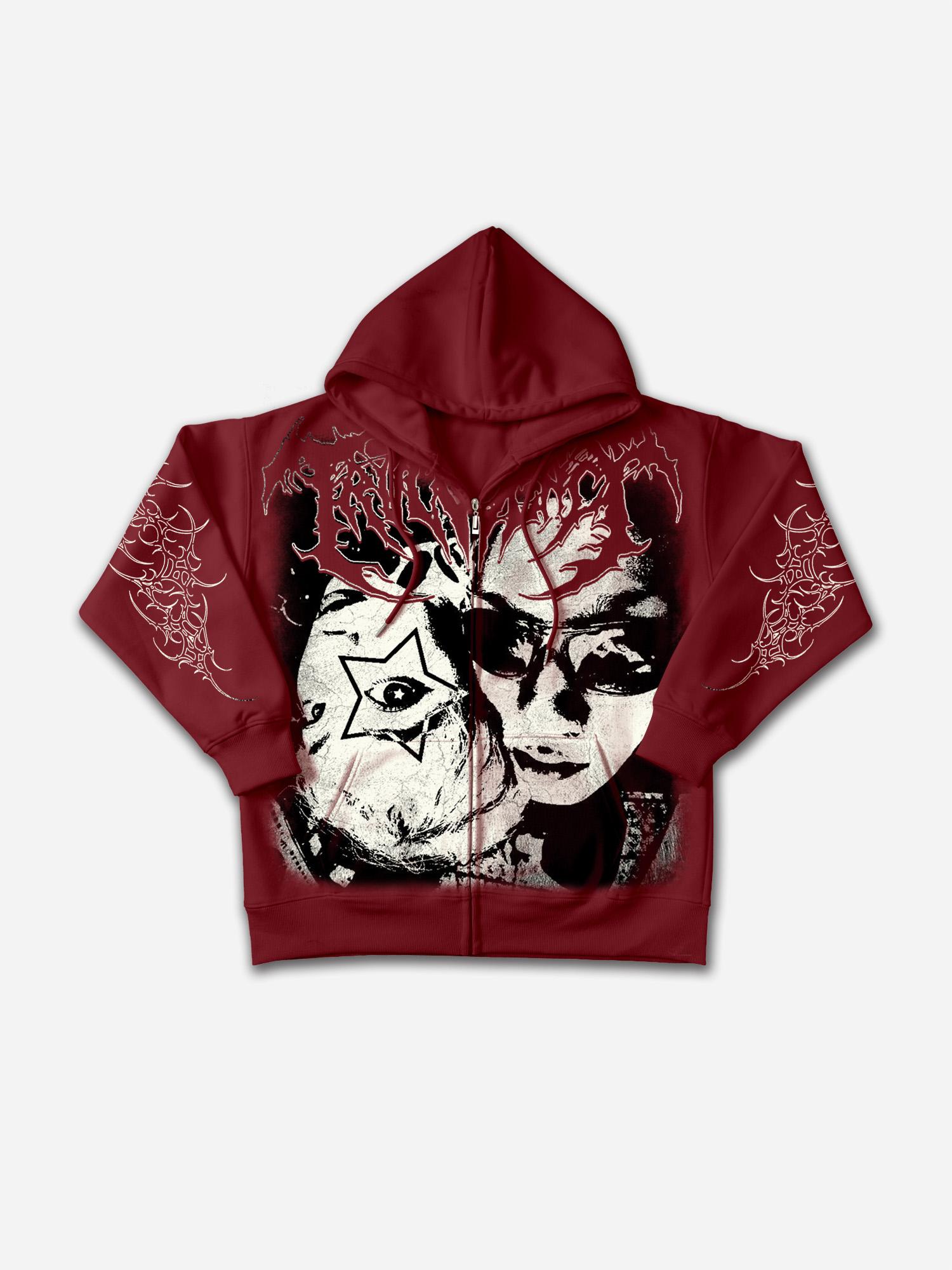 Mental Health Matters Graphic Print Pullover Hoodie Product Image