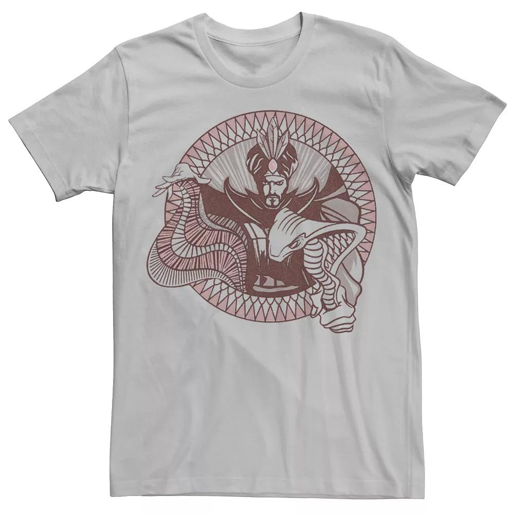 Disney's Aladdin Men's Jafar Graphic Tee, Size: Medium, Silver Product Image