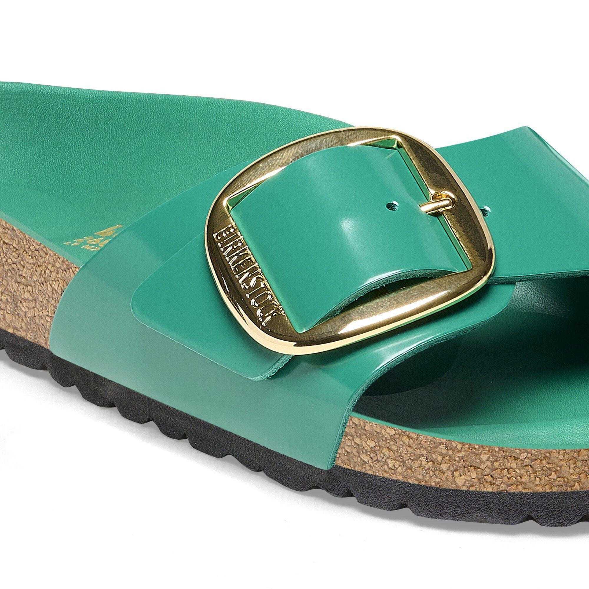 Madrid Big Buckle Natural Leather Patent Product Image